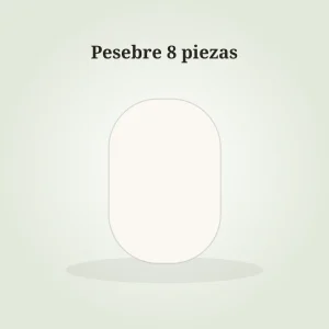 Pesebre 8 piezas