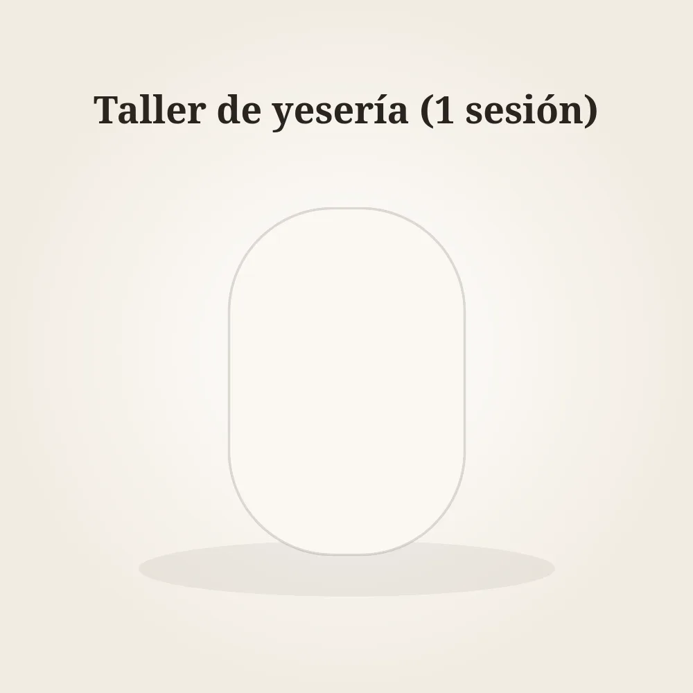 Taller de yesería (1 sesión)
